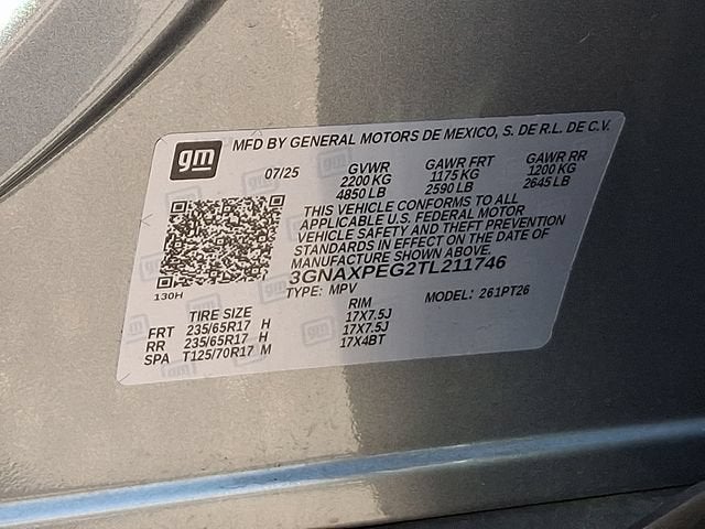 2026 Chevrolet Equinox LT