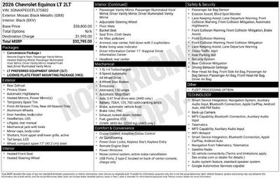 2026 Chevrolet Equinox LT
