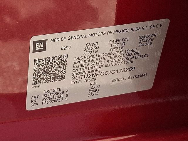 2018 GMC Sierra 1500 SLT