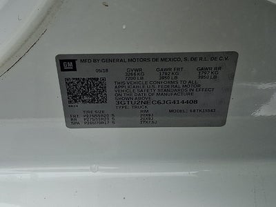 2018 GMC Sierra 1500 SLT