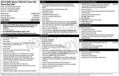 2015 GMC Sierra 1500 SLT