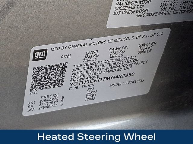 2021 GMC Sierra 1500 Elevation