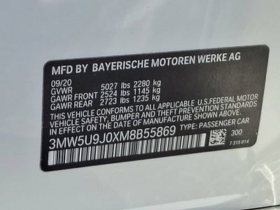 2021 BMW 3 Series M340i xDrive