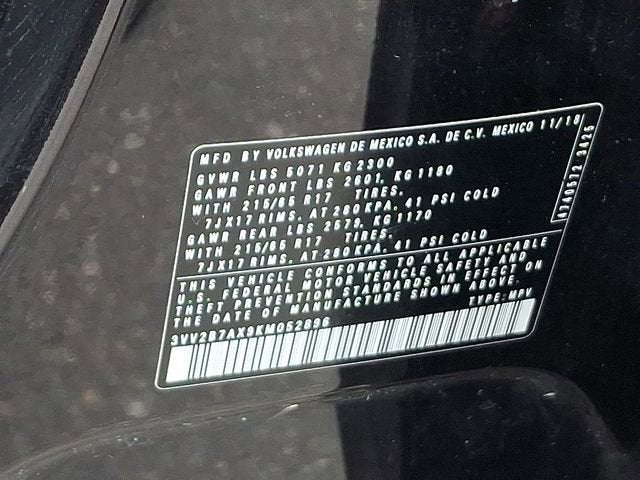 2019 Volkswagen Tiguan 2.0T SE