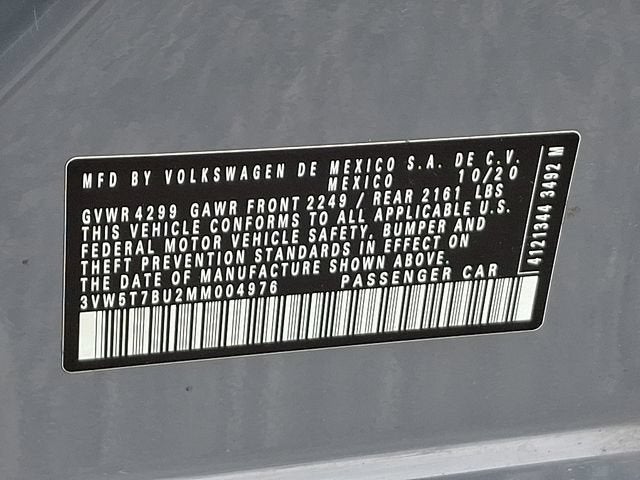 2021 Volkswagen Jetta GLI 2.0T S