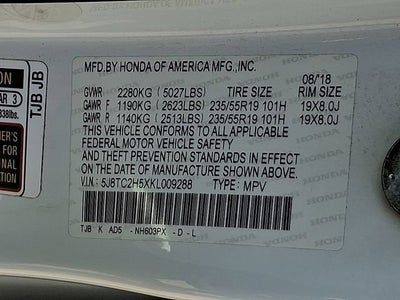 2019 Acura RDX Technology Package