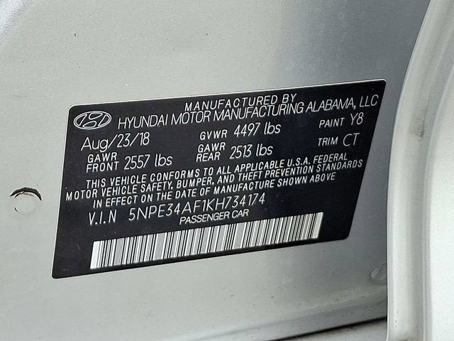 2019 Hyundai Sonata Sport