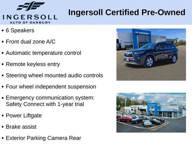 2021 Toyota Highlander Hybrid LE