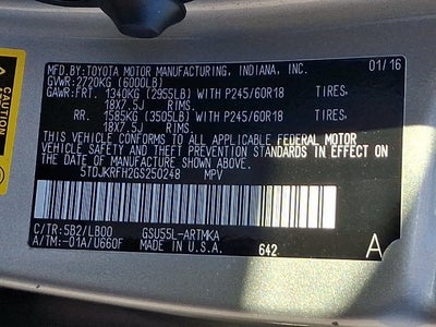 2016 Toyota Highlander XLE