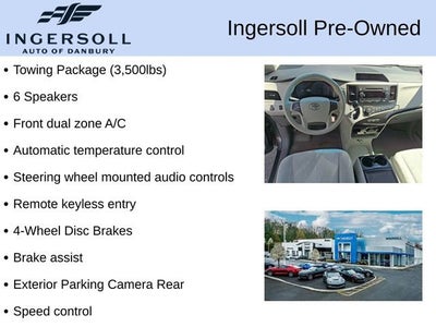 2013 Toyota Sienna LE V6 8 Passenger