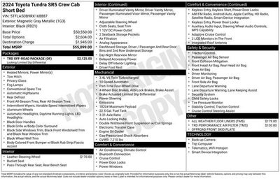 2024 Toyota Tundra SR5