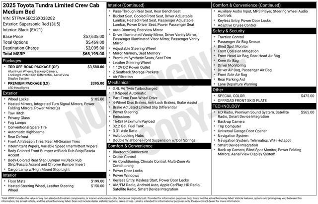 2025 Toyota Tundra Limited