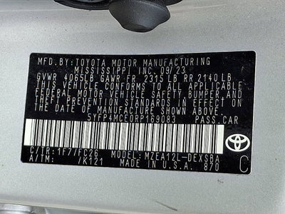 2024 Toyota Corolla SE