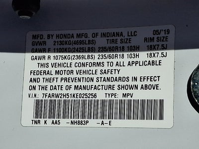 2019 Honda CR-V EX