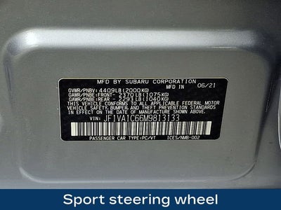 2021 Subaru WRX Premium