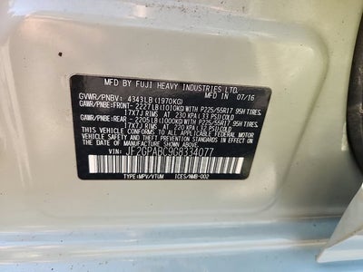 2016 Subaru Crosstrek 2.0i Premium