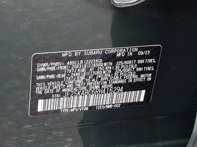 2024 Subaru Forester AWD