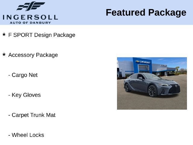 2025 Lexus IS 350 F SPORT Design