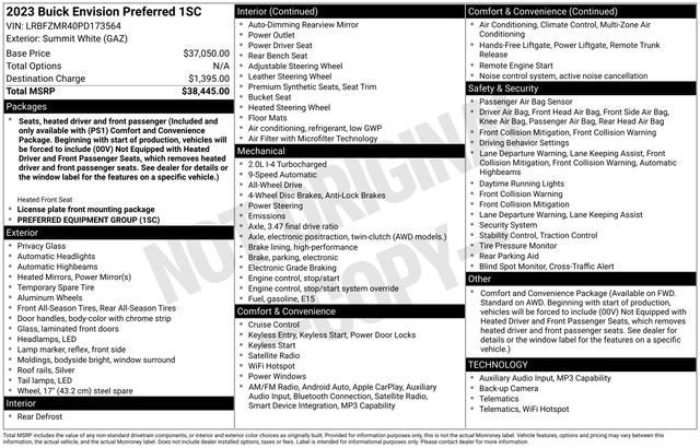 2023 Buick Envision Preferred