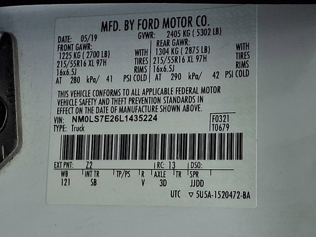 2020 Ford Transit Connect XL Cargo Van