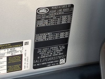 2024 Land Rover Defender 110 P400 S