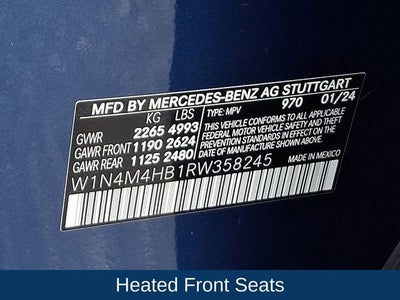 2024 Mercedes-Benz GLB 250 4MATIC®