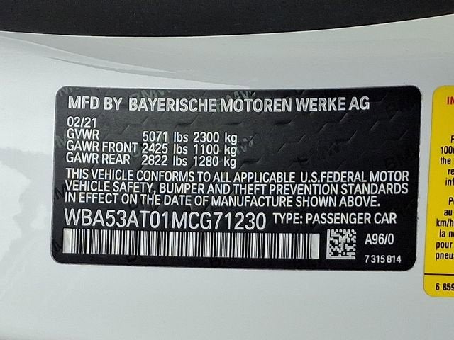 2021 BMW M440i M440i