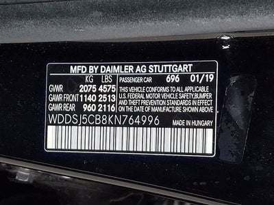2019 Mercedes-Benz AMG® CLA 45 4MATIC®