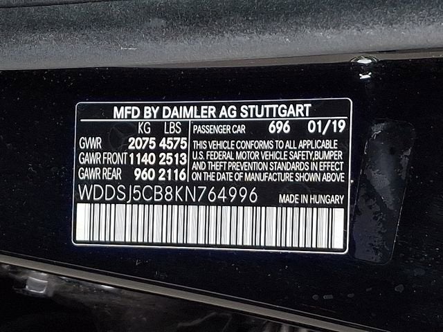2019 Mercedes-Benz AMG® CLA 45 4MATIC®