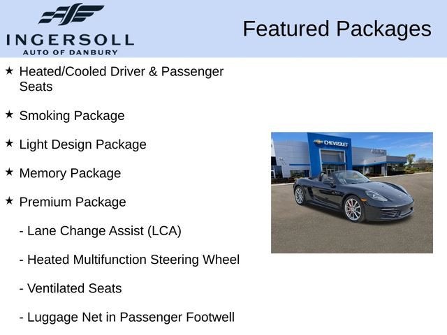 2022 Porsche 718 Boxster S