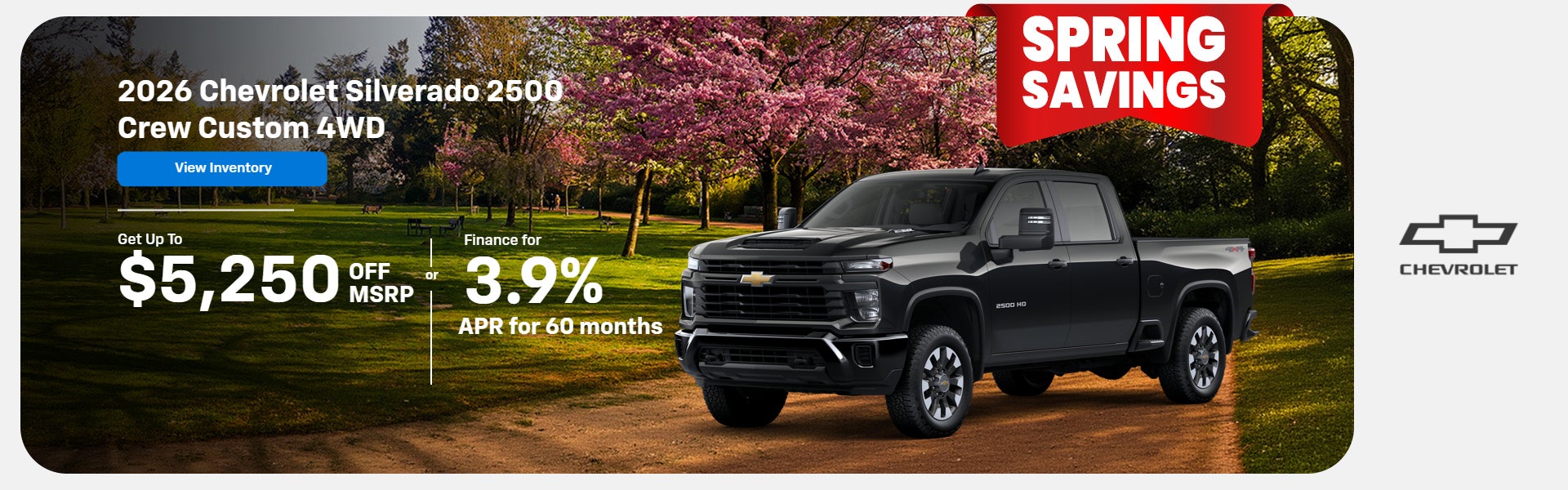 2026 Chevrolet SILVERADO 2500 CREW CUSTOM 4WD 