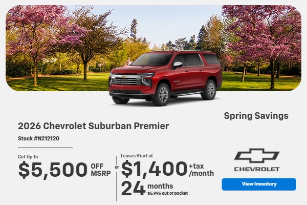 2026 Chevrolet Suburban Premier