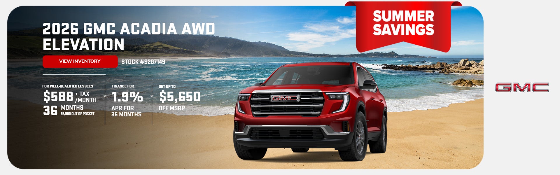 2026 GMC Acadia AWD Elevation