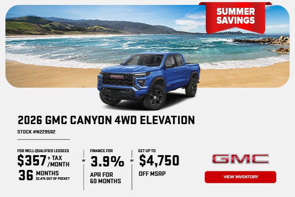 2026 GMC Canyon 4WD Elevation