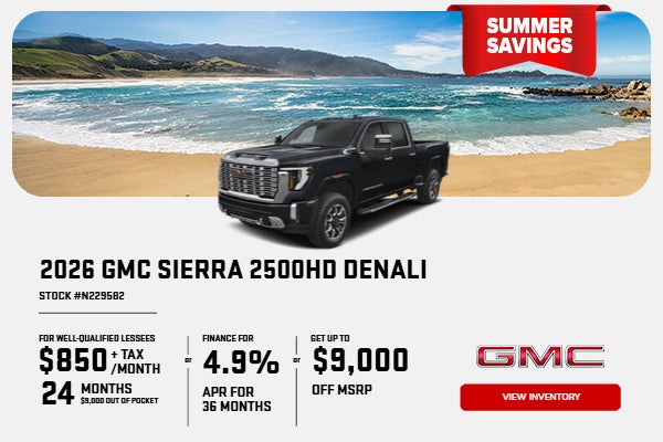 2026 GMC Sierra 2500HD Denali