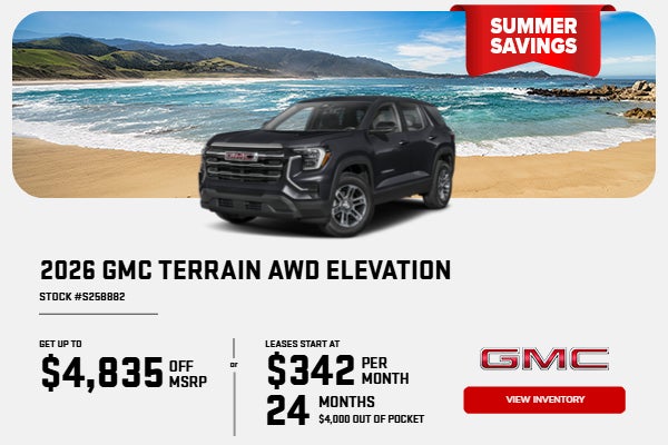 2026 GMC Terrain AWD Elevation
