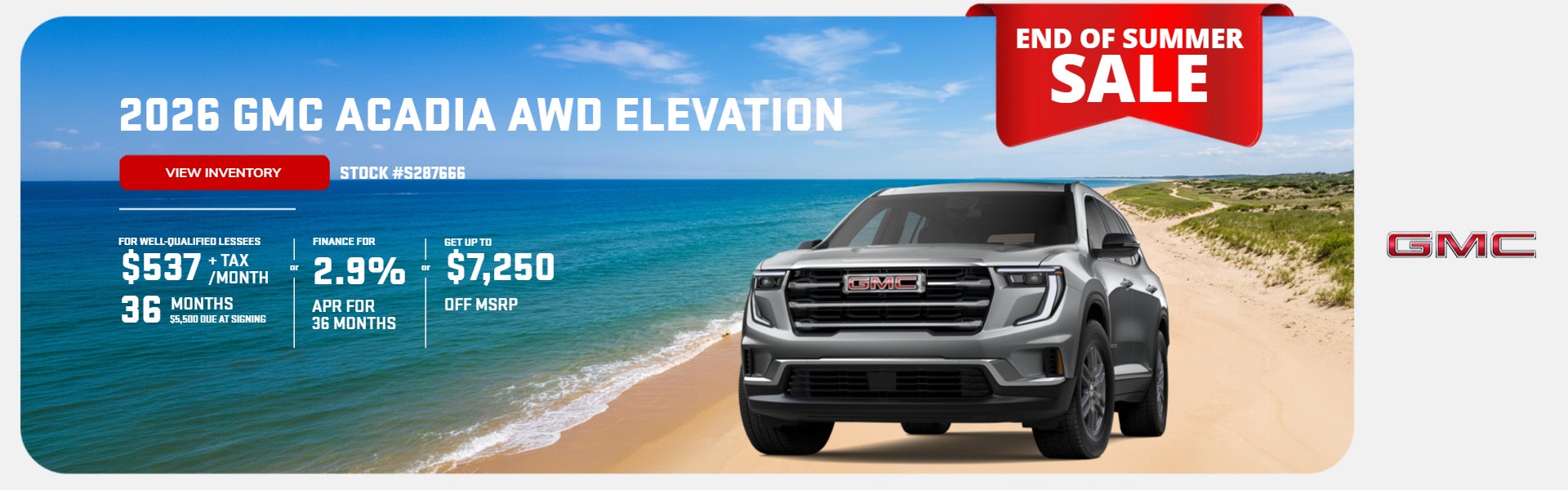 2026 GMC Acadia AWD Elevation