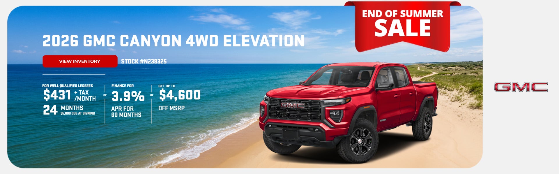2026 GMC Canyon 4WD Elevation