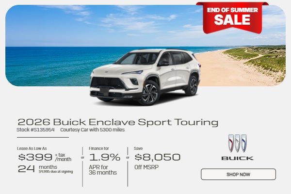 2026 Buick Enclave Sport Touring