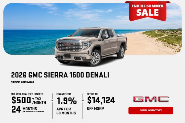 2026 GMC Sierra 1500 Denali