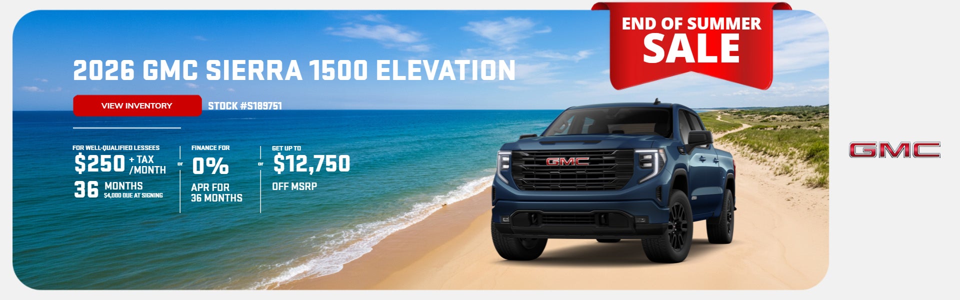 2026 GMC Sierra 1500 Elevation