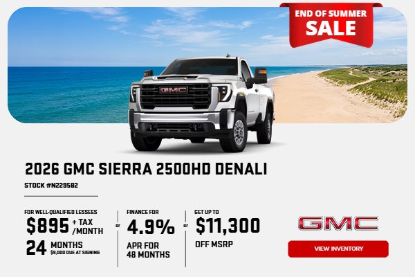 2026 GMC Sierra 2500HD Denali