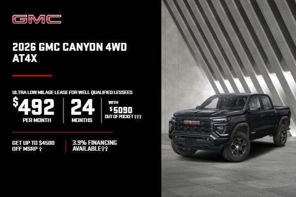 2026 GMC Canyon 4WD AT4X