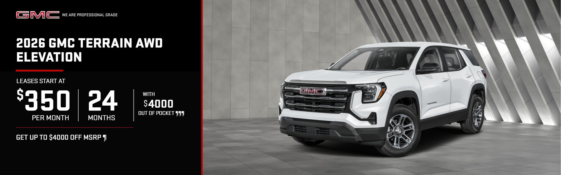 2026 GMC Terrain AWD Elevation
