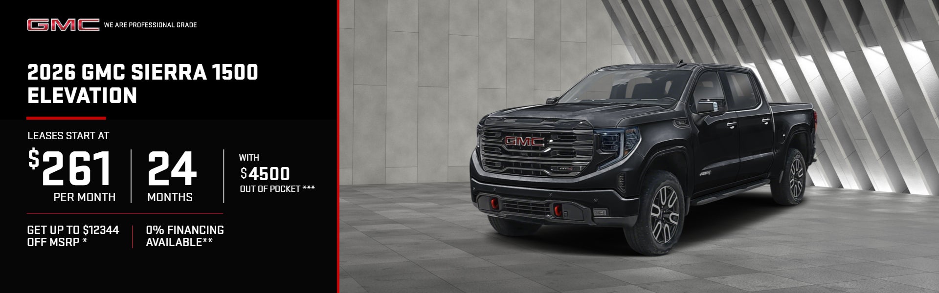 2026 GMC Sierra 1500 Elevation