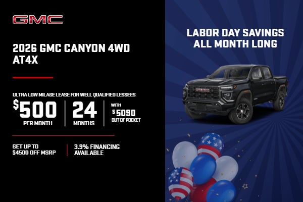 2026 GMC Canyon 4WD AT4X