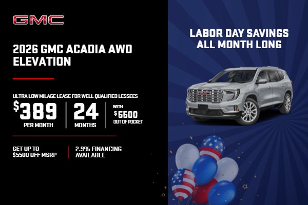 2026 GMC Acadia AWD Elevation