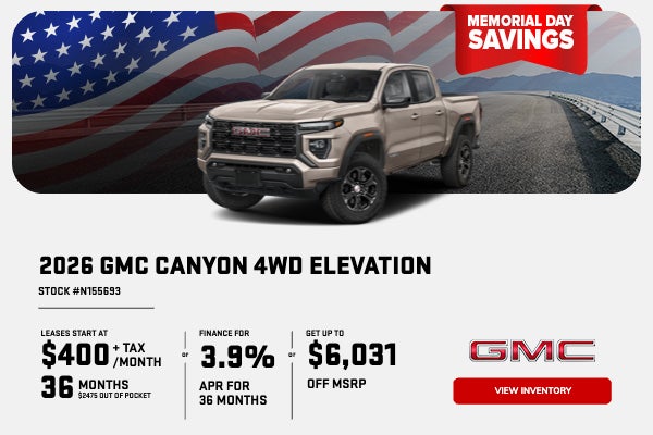 2026 GMC Canyon 4WD Elevation