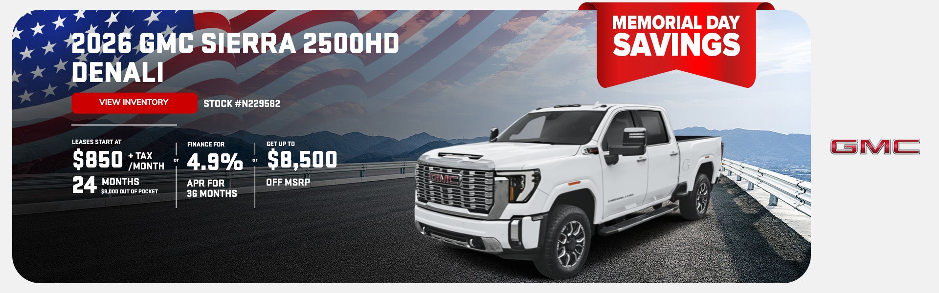 2026 GMC Sierra 2500HD Denali