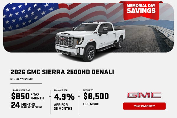 2026 GMC Sierra 2500HD Denali